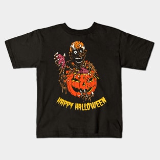 Halloween Brain Eater Kids T-Shirt